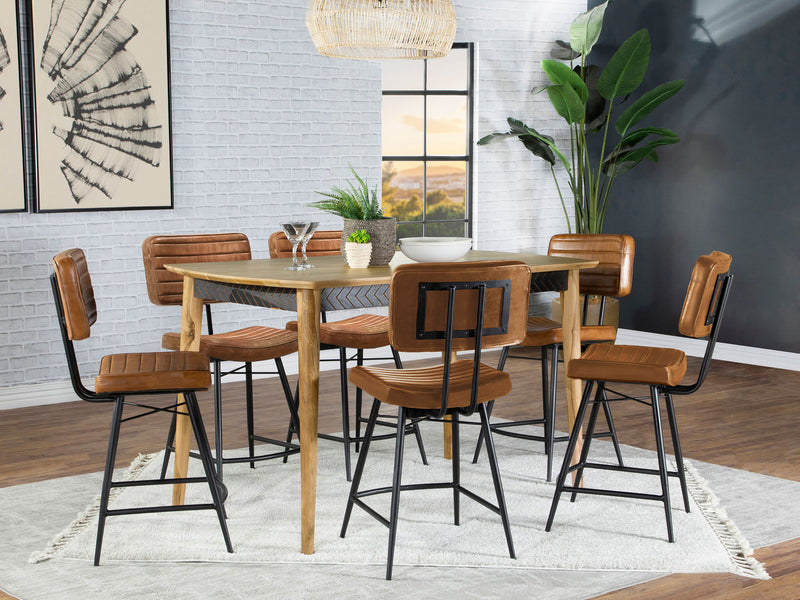 Partridge 7 Pc Counter Height Dining Set