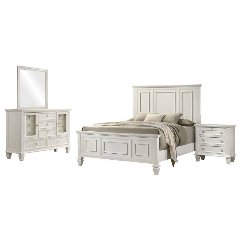 Sandy Beach 4 & 5 Piece Pc Bedroom Set Cal.King & E.King