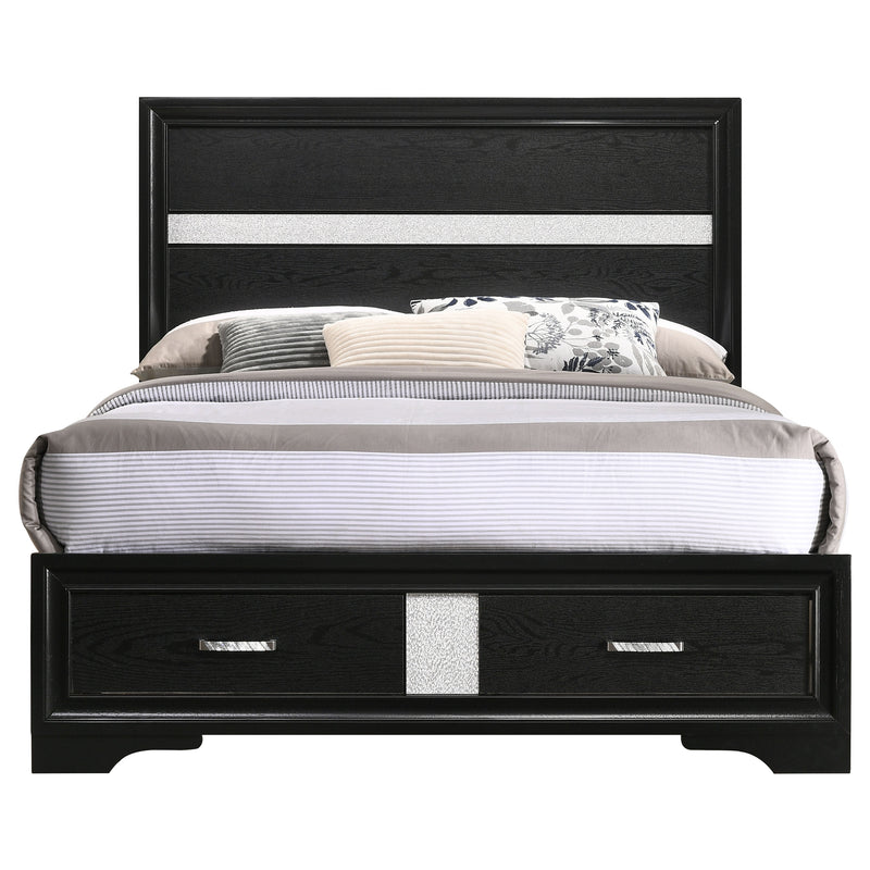 Miranda Panel Platform Storage Bed