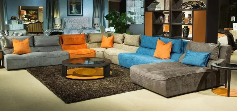 AICO Furniture 21 Cosmopolitan Armless Chaise