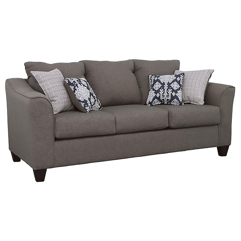 Salizar Flared Arm Sofa Grey