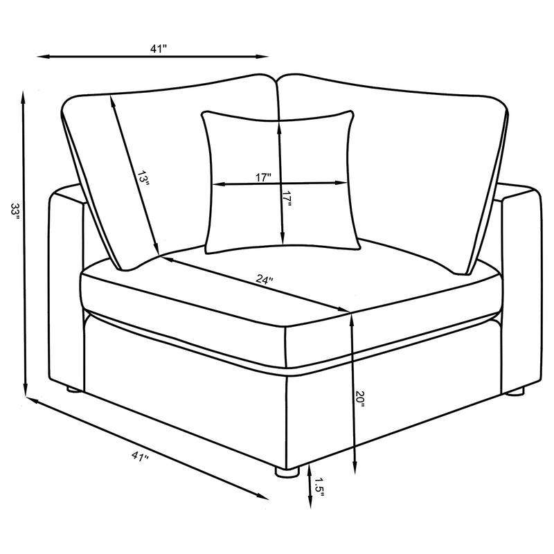 Serene Modular Sectional Sofa - Luxe Home Furnishings (Jersey City, NJ)