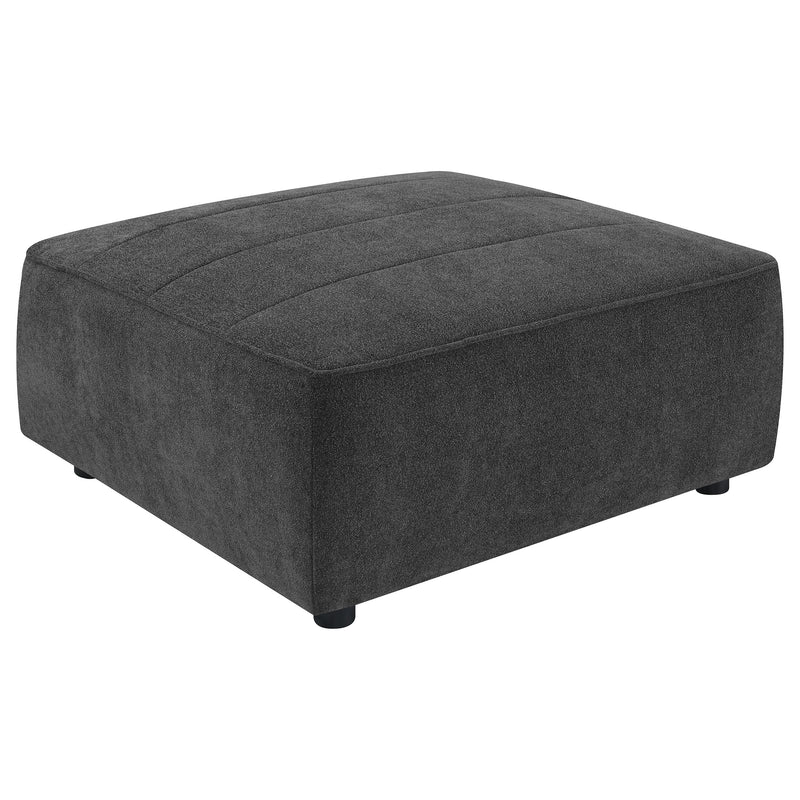 Sunny Upholstered Ottoman Natural