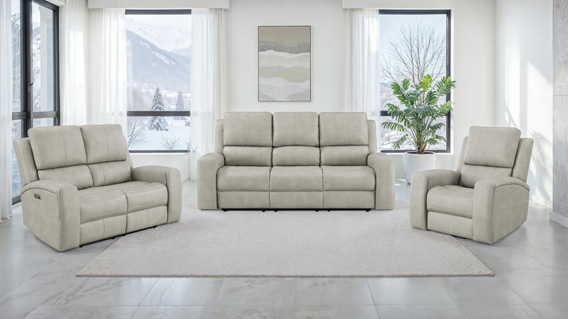 Brickston Triple Power Reclining Loveseat