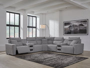 Modmax II Power Reclining Sectional with Audio Consoles - Luxe Home Furnishings (Jersey City, NJ)