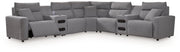 Modmax II Power Reclining Sectional with Audio Consoles - Luxe Home Furnishings (Jersey City, NJ)