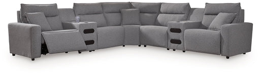 Modmax II Power Reclining Sectional with Audio Consoles - Luxe Home Furnishings (Jersey City, NJ)