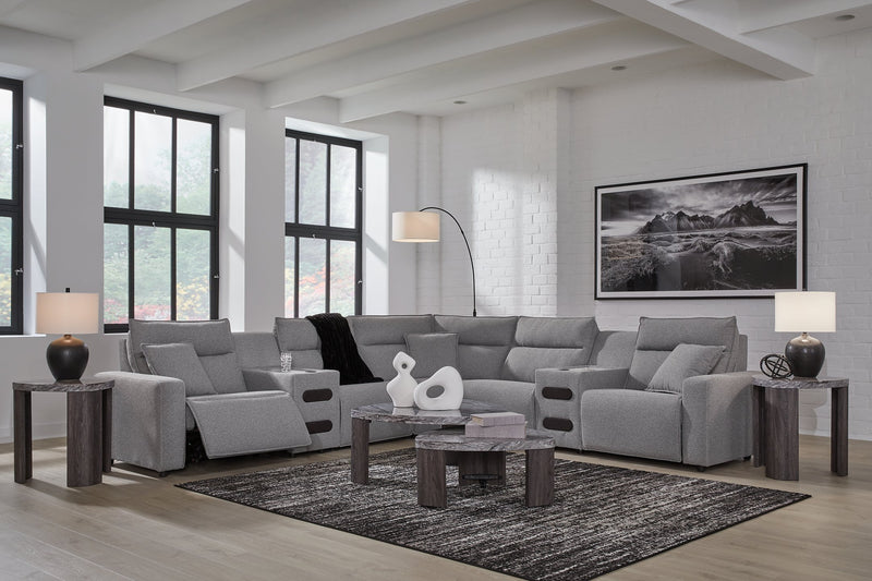 Modmax II Power Reclining Sectional with Audio Consoles - Luxe Home Furnishings (Jersey City, NJ)