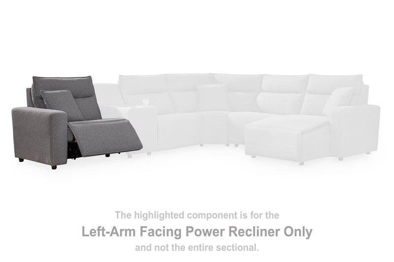 Modmax II Power Reclining Sectional with Audio Consoles - Luxe Home Furnishings (Jersey City, NJ)