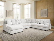 Misty-Lakes Sectional with Chaise - Luxe Home Furnishings (Jersey City, NJ)