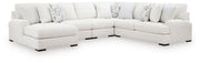 Misty-Lakes Sectional with Chaise - Luxe Home Furnishings (Jersey City, NJ)