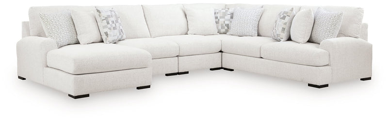 Misty-Lakes Sectional with Chaise - Luxe Home Furnishings (Jersey City, NJ)