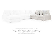 Misty-Lakes Sectional with Chaise - Luxe Home Furnishings (Jersey City, NJ)