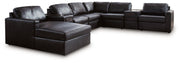 Modmax II Sectional with Chaise and Audio Consoles - Luxe Home Furnishings (Jersey City, NJ)