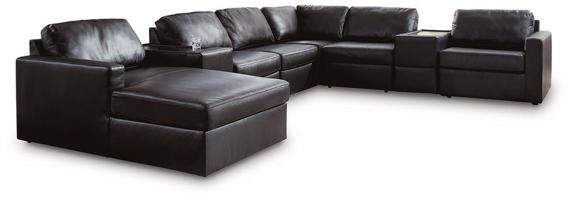 Modmax II Sectional with Chaise and Storage Consoles - Luxe Home Furnishings (Jersey City, NJ)