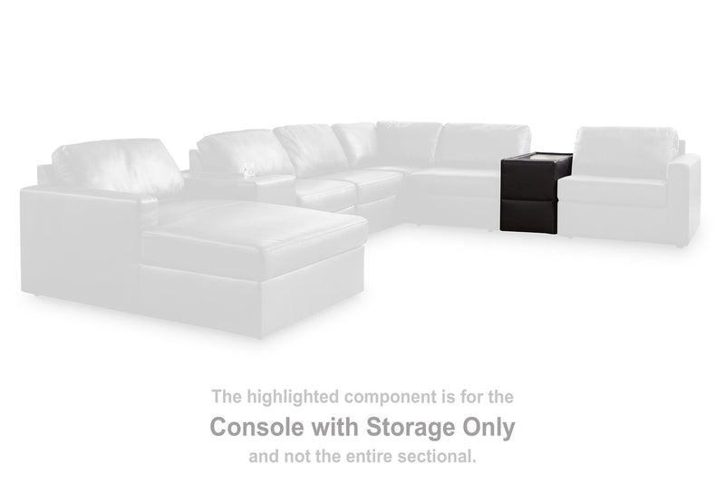 Modmax II Sectional Sofa with Storage Console - Luxe Home Furnishings (Jersey City, NJ)