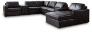 Modmax II Sectional with Chaise and Audio Consoles - Luxe Home Furnishings (Jersey City, NJ)