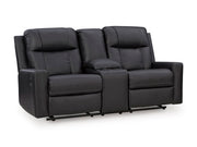 Mackmenville Reclining Loveseat with Console - Luxe Home Furnishings (Jersey City, NJ)