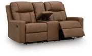 Mackmenville Reclining Loveseat with Console - Luxe Home Furnishings (Jersey City, NJ)