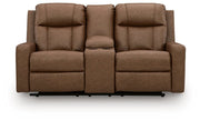 Mackmenville Reclining Loveseat with Console - Luxe Home Furnishings (Jersey City, NJ)