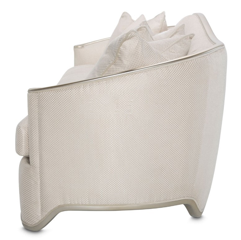 AICO London Place Sofa in Light Champagne