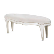 AICO London Place Bed Bench in Creamy Pearl image