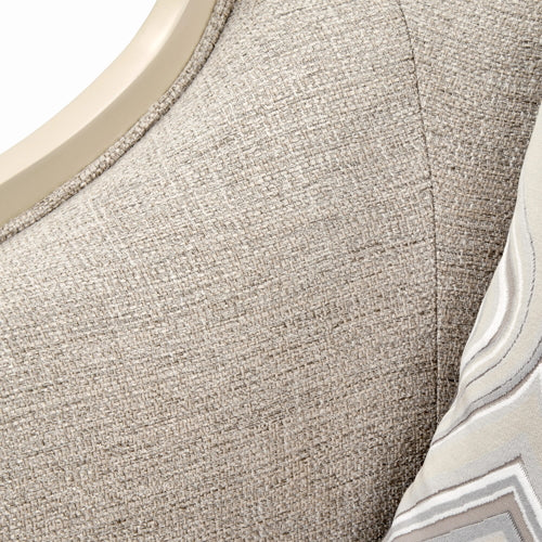 AICO Furniture Camden Court Accent Chair in Pearl