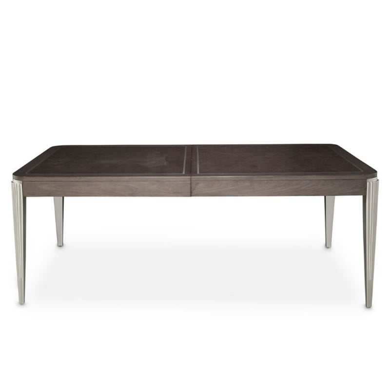 AICO Roxbury Park Rectangular Dining Table in Slate