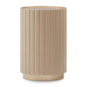 AICO Malibu Crest Round Chairside Table in Chardonnay 9007226-822 image