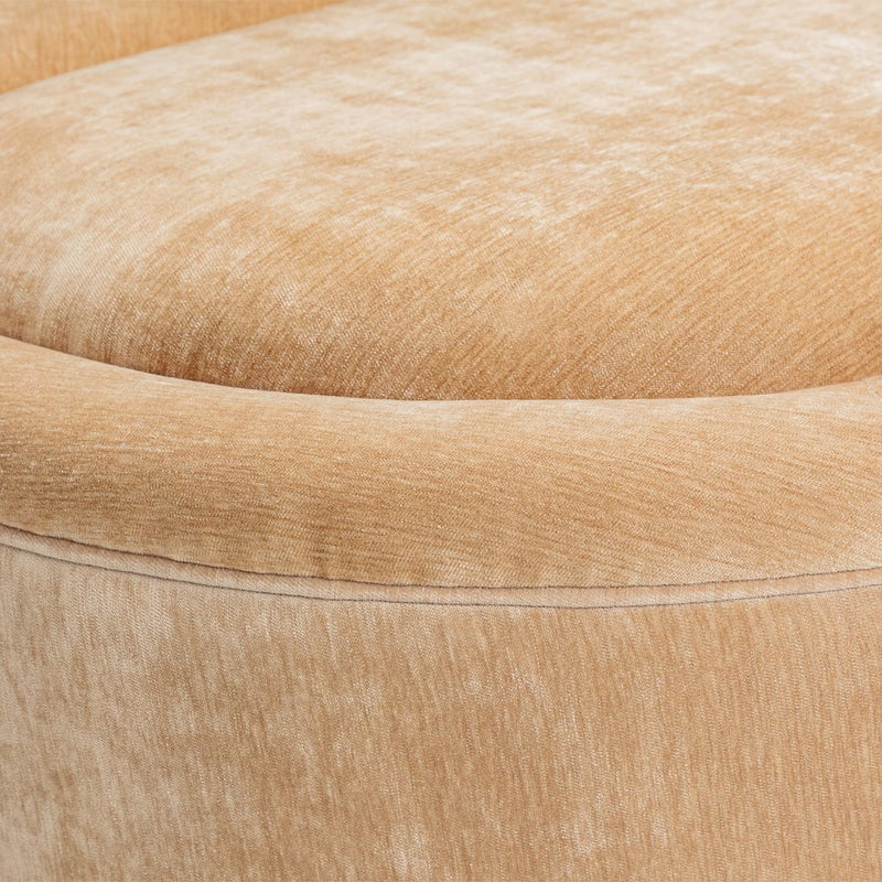 AICO Malibu Crest Clover Cocktail Ottoman in Dark Espresso