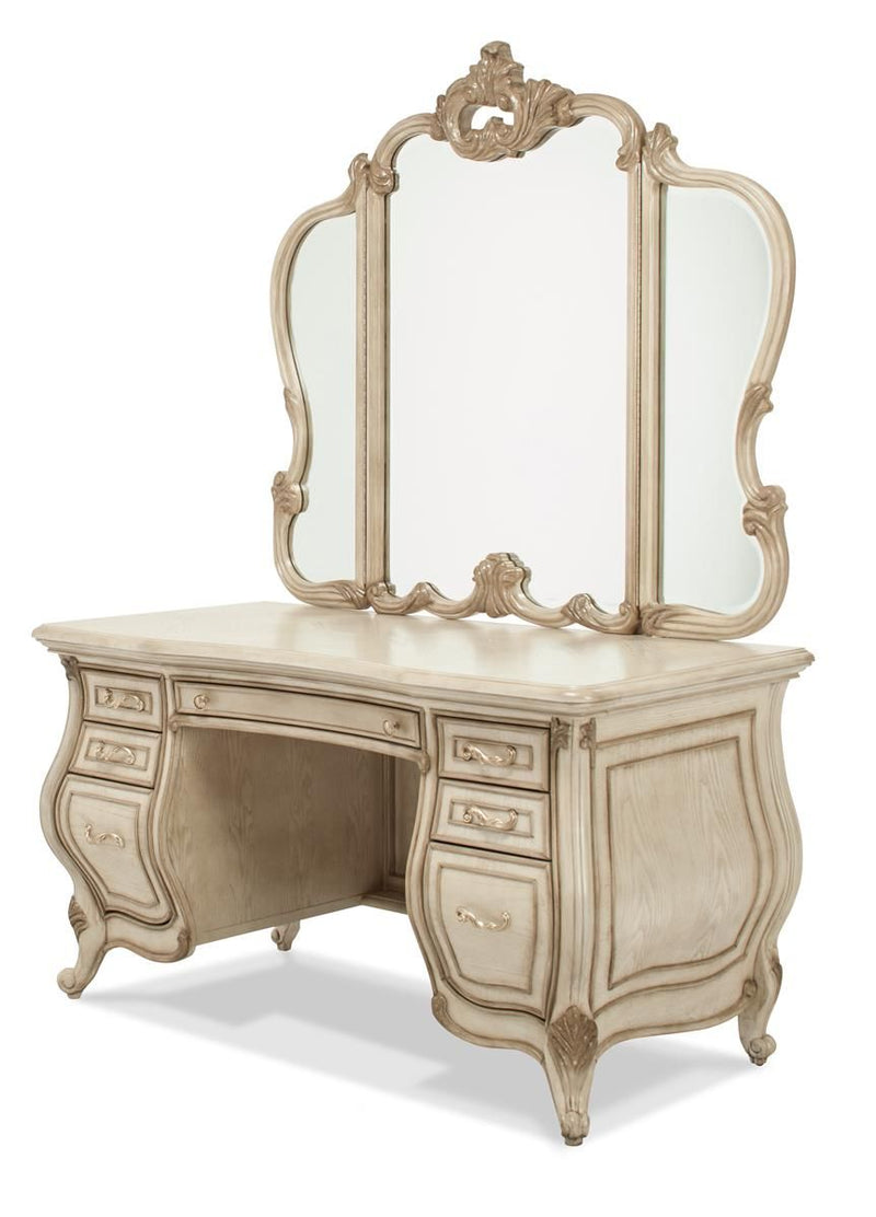 Aico Platine de Royale Vanity Mirror in Champagne