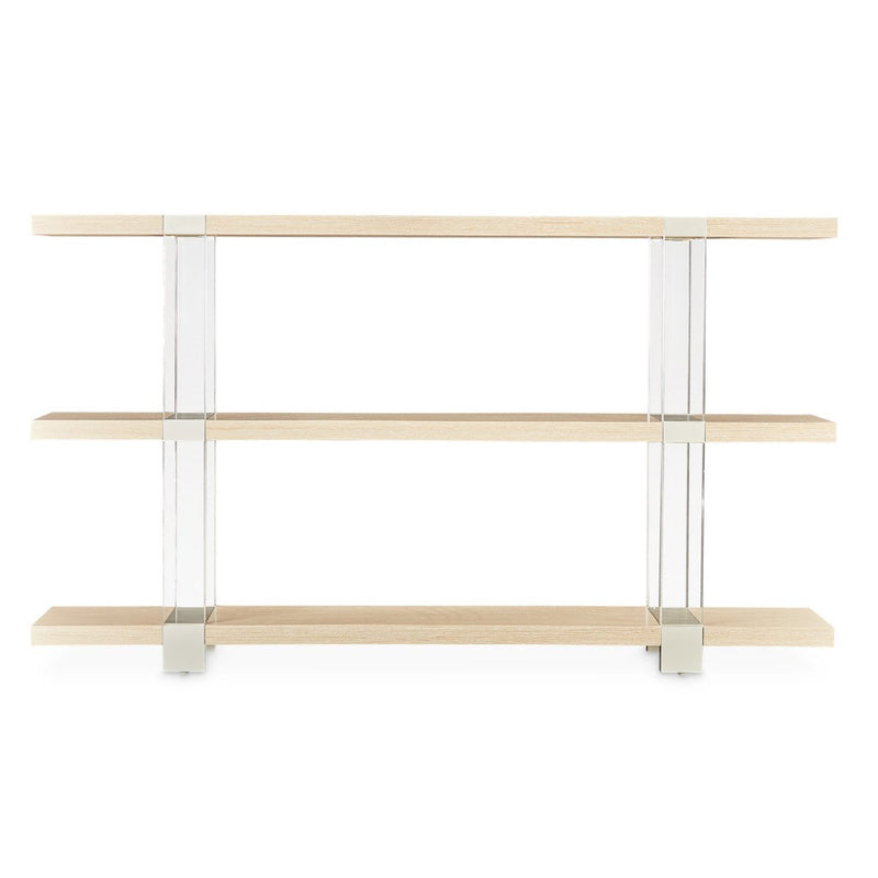 AICO Laguna Ridge Console Table in Washed Oak image