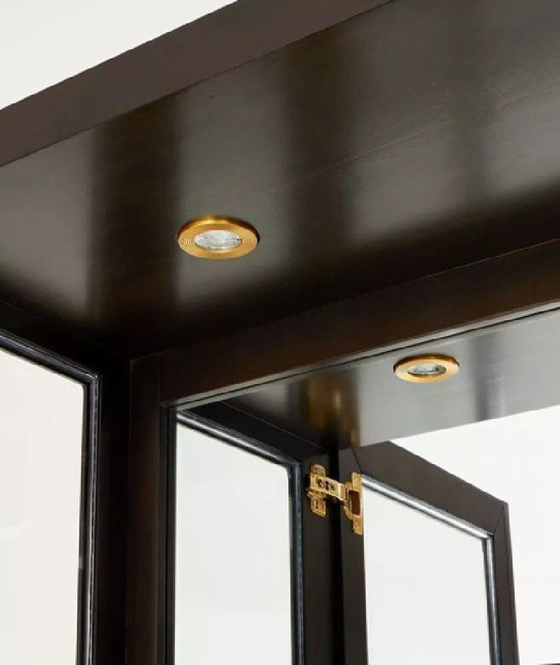 AICO Belmont Place Display Cabinet in Espresso