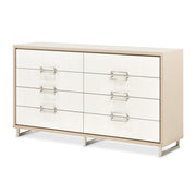 AICO Furniture Palm Gate Dresser in Clay image