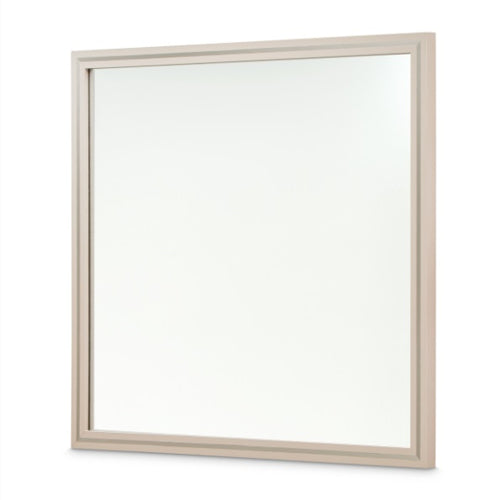 AICO Furniture Palm Gate Mirror in Clay image