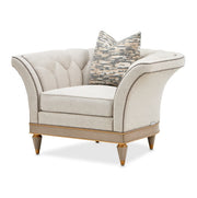AICO Furniture St.Charles Matching Chair in Dove Gray image