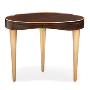 AICO Furniture Camellia Field End Table in Warm Pecan image