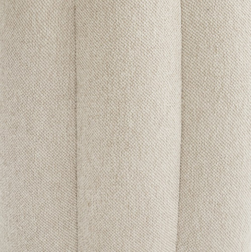 AICO Furniture Camellia Field Round Bench in Warm Pecan