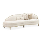 AICO Furniture Camellia Field Asymmetrical Sofa in Caramel image