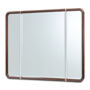 AICO Furniture Mason Park Dresser Mirror in Umber image