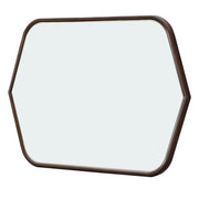 AICO Furniture Houston Wall Mirror in Walnut image