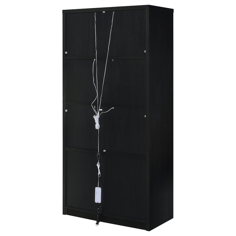 Riva Tall Display Cabinet with LED Lighting