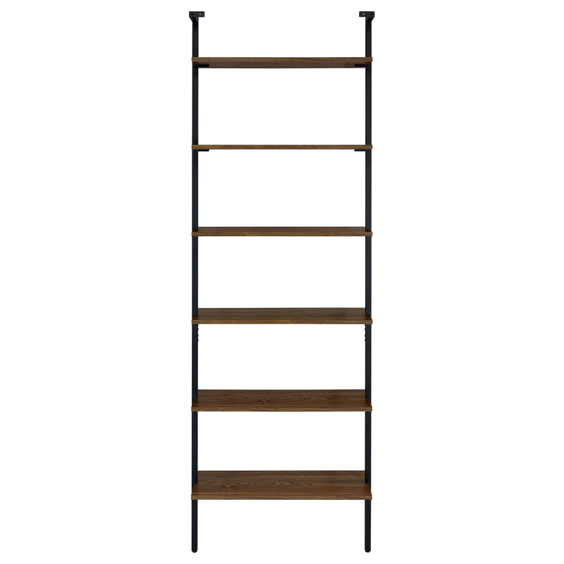 Owens 3-piece 96-inch Wall Mounted Bookshelf Set Walnut