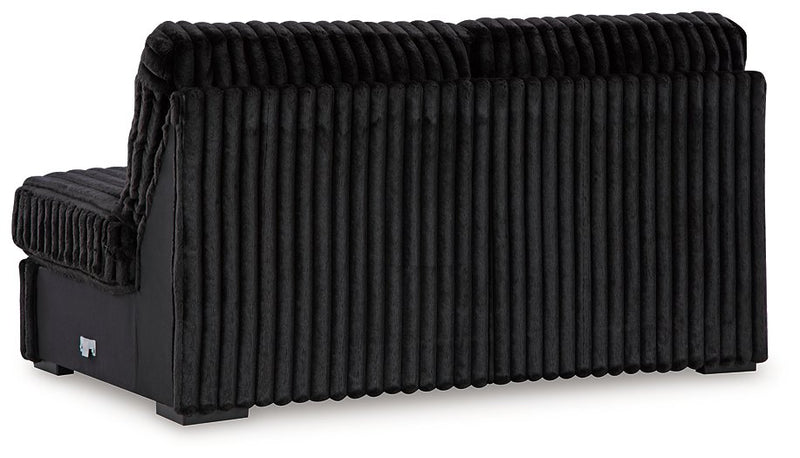 Midnight-Madness Sectional with Chaise - Luxe Home Furnishings (Jersey City, NJ)