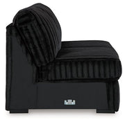 Midnight-Madness Sectional with Chaise - Luxe Home Furnishings (Jersey City, NJ)