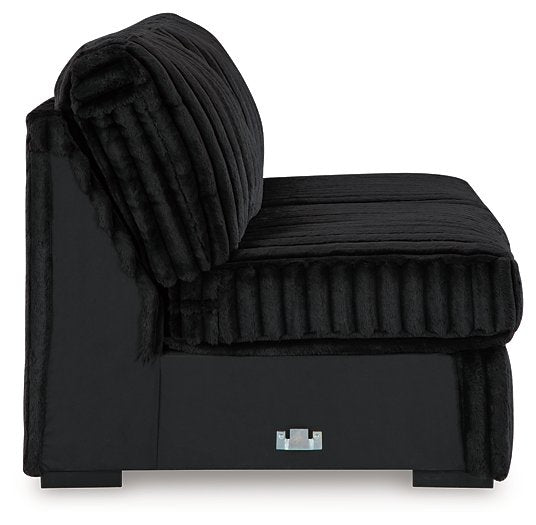 Midnight-Madness Sectional with Chaise - Luxe Home Furnishings (Jersey City, NJ)