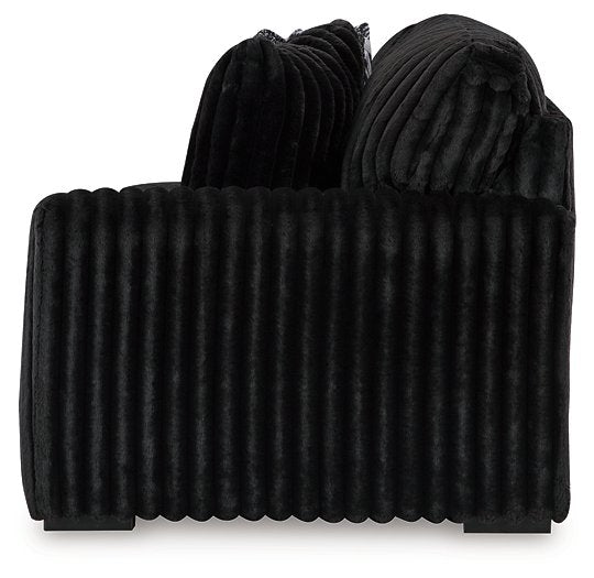 Midnight-Madness Sectional with Chaise - Luxe Home Furnishings (Jersey City, NJ)