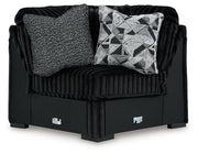 Midnight-Madness Sectional with Chaise - Luxe Home Furnishings (Jersey City, NJ)