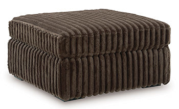 Midnight-Madness Oversized Accent Ottoman - Luxe Home Furnishings (Jersey City, NJ)