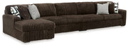 Midnight-Madness Sectional with Chaise - Luxe Home Furnishings (Jersey City, NJ)